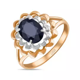 Кольцо c сапфиром