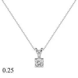 Колье c бриллиантом