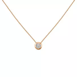 Колье c бриллиантом