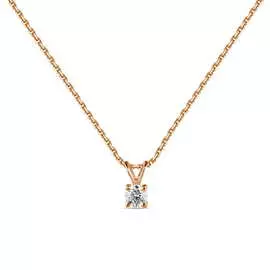 Колье c бриллиантом