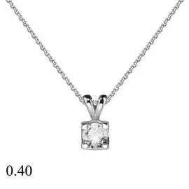 Колье c бриллиантом