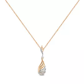 Колье c фианитами