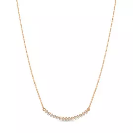 Колье c фианитами