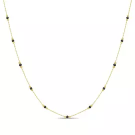 Колье c ониксами