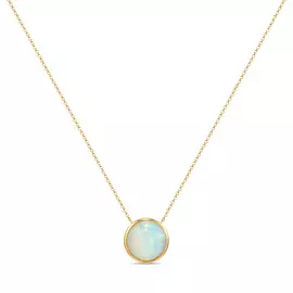 Колье c опалом