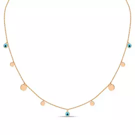 Колье c пластиком