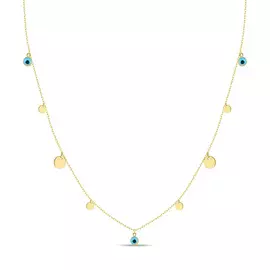 Колье c пластиком