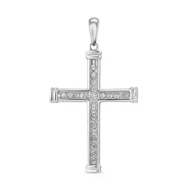 Крест c бриллиантами