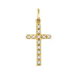Крест c бриллиантами