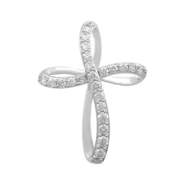 Крест c бриллиантами