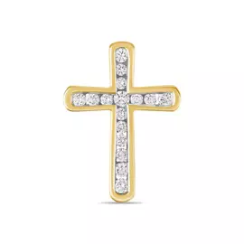 Крест c бриллиантами