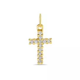 Крест c бриллиантами