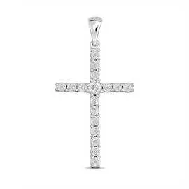 Крест c бриллиантами