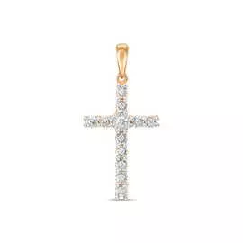 Крест c бриллиантами
