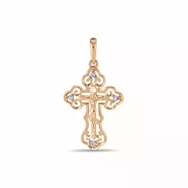 Крест c фианитами