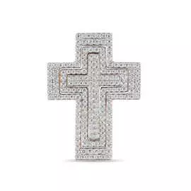Крест c фианитами