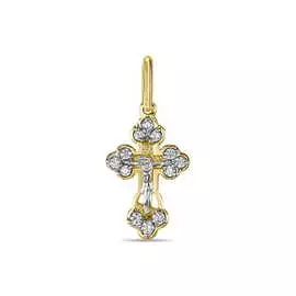 Крест c фианитами