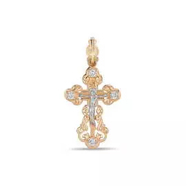 Крест c фианитами