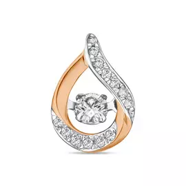 Подвеска c бриллиантами