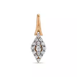 Подвеска c бриллиантами