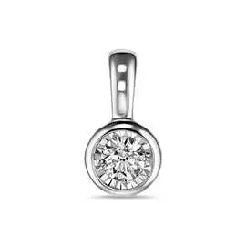 Подвеска c бриллиантом