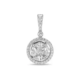 Подвеска c бриллиантами