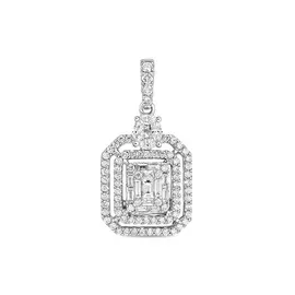 Подвеска c бриллиантами