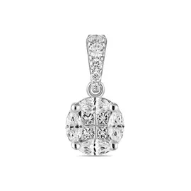 Подвеска c бриллиантами