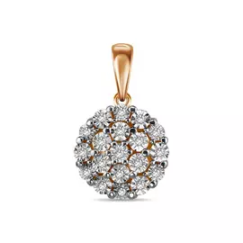 Подвеска c бриллиантами