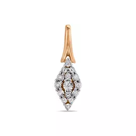 Подвеска c бриллиантами