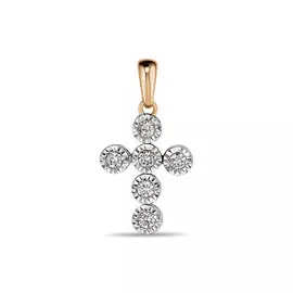 Подвеска c бриллиантами