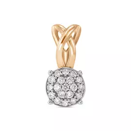 Подвеска c бриллиантами