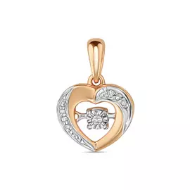 Подвеска c бриллиантами