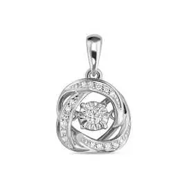 Подвеска c бриллиантами