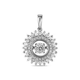 Подвеска c бриллиантами