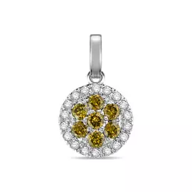 Подвеска c бриллиантами