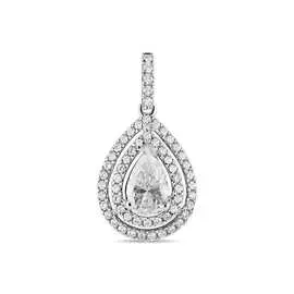 Подвеска c бриллиантами