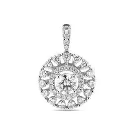 Подвеска c бриллиантами