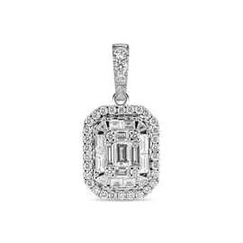 Подвеска c бриллиантами