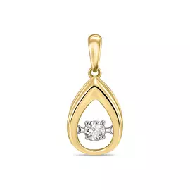 Подвеска c бриллиантом