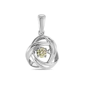 Подвеска c бриллиантом