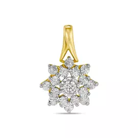 Подвеска c бриллиантом