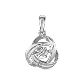 Подвеска c бриллиантом