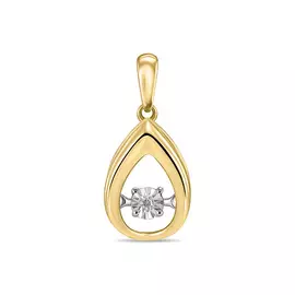 Подвеска c бриллиантом
