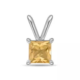 Подвеска c цитрином