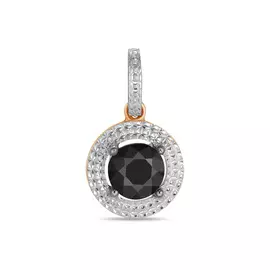 Подвеска c цветными сапфирами