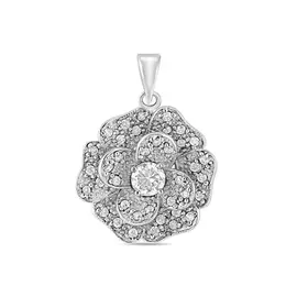 Подвеска c фианитами