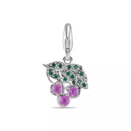 Подвеска c фианитами