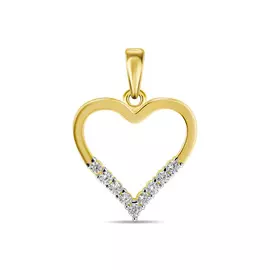 Подвеска c фианитами