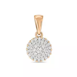 Подвеска c фианитами